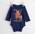 Baby Body langarm Mein erstes Weihnachten {styleVariationName} Aufdruck XMAS Outfit Newborn Einjährige Bio-Baumwolle Jungen & Mädchen MoonWorks®preview