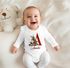 Baby Body Langarm mit Name Weihnachten Monogramm Initiale Madchen Jungen Bio-Baumwolle SpecialMe®preview