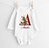 Baby Body Langarm mit Name Weihnachten Monogramm Initiale Madchen Jungen Bio-Baumwolle SpecialMe®preview