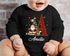 Baby Body Langarm mit Name Weihnachten Monogramm Initiale Madchen Jungen Bio-Baumwolle SpecialMe®preview