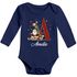 Baby Body Langarm mit Name Weihnachten Monogramm Initiale Madchen Jungen Bio-Baumwolle SpecialMe®preview