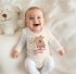 Baby Body Langarm personalisiert mit Namen Bär Ballerina Wunschname Geschenk Geburt Bio-Baumwolle SpecialMe®preview