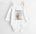 Baby Body Langarm personalisiert mit Namen Bär Hase Fuchs Tiermotive mit Wunschname Geschenk Geburt Bio-Baumwolle SpecialMe®preview