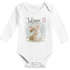 Baby Body Langarm personalisiert mit Namen Bär Hase Fuchs Tiermotive mit Wunschname Geschenk Geburt Bio-Baumwolle SpecialMe®preview