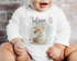 Baby Body Langarm personalisiert mit Namen Bär Hase Fuchs Tiermotive mit Wunschname Geschenk Geburt Bio-Baumwolle SpecialMe®preview