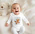 Baby Body Langarm personalisiert mit Namen Bär Hase Fuchs Tiermotive mit Wunschname Geschenk Geburt Bio-Baumwolle SpecialMe®preview