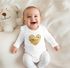 Baby Body Langarm personalisiert mit Namen Herz Wunschname Wunschtext Geschenk Geburt Bio-Baumwolle SpecialMe®preview