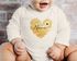 Baby Body Langarm personalisiert mit Namen Herz Wunschname Wunschtext Geschenk Geburt Bio-Baumwolle SpecialMe®preview
