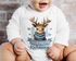 Baby Body Langarm personalisiert mit Namen und Spruch Frohe Weihnachten Tiermotive Babygeschenk Bio-Baumwolle SpecialMe®preview