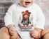 Baby Body Langarm personalisiert mit Namen und Spruch Frohe Weihnachten Tiermotive Babygeschenk Bio-Baumwolle SpecialMe®preview