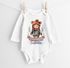 Baby Body Langarm personalisiert mit Namen und Spruch Frohe Weihnachten Tiermotive Babygeschenk Bio-Baumwolle SpecialMe®preview