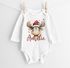 Baby Body langarm Rentier Elch Kuh Tiere Weihnachten XMAS Outfit Bio-Baumwolle Jungen & Mädchen SpecialMe®preview