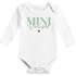 Baby Body Langarm Schriftzug Mini personalisiert mit Familienname Wunschname Geschenk Geburt Taufe Bio-Baumwolle SpecialMe®preview