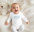Baby Body Langarm Schriftzug Mini personalisiert mit Familienname Wunschname Geschenk Geburt Taufe Bio-Baumwolle SpecialMe®preview