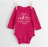 Baby Body langarm Spruch Mein erstes Weihnachten Babygeschenk XMAS Bio-Baumwolle Jungen & Mädchen SpecialMe®preview
