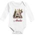 Baby Body Langarm Weihnachten Buchstabe Initiale  personalisiert mit Namen Babygeschenk Bio-Baumwolle SpecialMe®preview