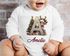 Baby Body Langarm Weihnachten Buchstabe Initiale  personalisiert mit Namen Babygeschenk Bio-Baumwolle SpecialMe®preview