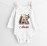 Baby Body Langarm Weihnachten Buchstabe Initiale  personalisiert mit Namen Babygeschenk Bio-Baumwolle SpecialMe®preview