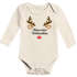 Baby Body langarm Weihnachten Rentier Rudolf XMAS Print Weihnachtsoutfit Newborn Einjährige Jungen & Mädchen Bio-Baumwolle MoonWorks®preview