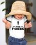 Baby Body  lustiger Aufdruck The Force Parodie Science Fiction Serie Jungen Mädchen Moonworks®preview