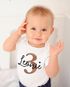 Baby Body mit Name zum Geburtstag Geburtstags-Shirt personalisierbar mit Namen Alter 1-3 Bio-Baumwolle SpecialMe®preview