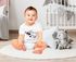 Baby Body mit Namen bedrucken lassen Hase Superheld personalisierbares Geschenk Geburt kurzarm Bio Baumwolle SpecialMe®preview