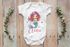 Baby Body mit Namen bedrucken lassen Meerjungfrau Babygeschenke personalisiert kurzarm Bio Baumwolle SpecialMe®preview