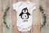 Baby Body mit Namen bedrucken lassen Tiermotive little Fox Fuchs Pinguin Panda personalisiert kurzarm Bio Baumwolle SpecialMe®preview