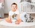 Baby Body mit Namen bedrucken lassen Tiermotive little Fox Fuchs Pinguin Panda personalisiert kurzarm Bio Baumwolle SpecialMe®preview