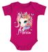 Baby Body mit Namen bedruckt Einhorn Motiv personalisierbar Geschenk Geburt Taufe kurzarm Bio Baumwolle SpecialMe®preview