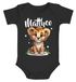 Baby Body mit Namen personalisierbar kleiner Löwe Tiermotiv Namensgeschenke Geburt Bio Baumwolle SpecialMe®preview