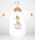 Baby Body mit Namen und Geburtstdatum bedrucken lassen Boho Fuchs Geschenk zur Geburt kurzarm Bio Baumwolle SpecialMe®preview