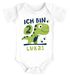 Baby Body mit Namen und Zahl zum 1. /  2. Geburtstag Dino Dinosaurier Bio-Baumwolle SpecialMe®preview