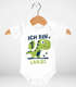 Baby Body mit Namen und Zahl zum 1. / 2. Geburtstag Dino Dinosaurier Bio-Baumwolle SpecialMe®preview