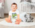 Baby Body mit Namen und Zahl zum 1. / 2. Geburtstag Dino Dinosaurier Bio-Baumwolle SpecialMe®preview