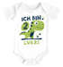 Baby Body mit Namen und Zahl zum 1. / 2. Geburtstag Dino Dinosaurier Bio-Baumwolle SpecialMe®preview