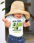 Baby Body mit Namen und Zahl zum 1. / 2. Geburtstag Dino Dinosaurier Bio-Baumwolle SpecialMe®preview