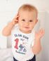 Baby Body mit Namen und Zahl zum 1. Geburtstag kleiner Bär Geschenk Mädchen Bio-Baumwolle SpecialMe®preview