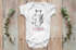 Baby Body mit Namen und Zahl zum 1. oder 2. Geburtstag Geschenk für Einjährige Zweijährige Bio-Baumwolle SpecialMe®preview