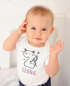Baby Body mit Namen und Zahl zum 1. oder 2. Geburtstag Geschenk für Einjährige Zweijährige Bio-Baumwolle SpecialMe®preview