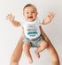 Baby Body mit Spruch Das Wars mit der Nachtruhe lustige Geschenke zum ersten Vatertag personalisiert Geburtsjahr MoonWorks®preview