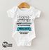 Baby Body mit Spruch Das Wars mit der Nachtruhe lustige Geschenke zum ersten Vatertag personalisiert Geburtsjahr MoonWorks®preview