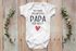 Baby Body mit Spruch ich habe den besten Papa der Welt Geschenk Geburtstag Bio-Baumwolle Jungen & Mädchen MoonWorks®preview