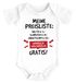 Baby Body mit Spruch lustig meine Preisliste Bio-Baumwolle Jungen & Mädchen MoonWorks®preview