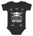 Baby Body mit Spruch Papa du schaffst das lustiges Geschenk für Väter Bio-Baumwolle Jungen & Mädchen MoonWorks®preview