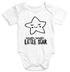 Baby Body mit Stern Aufdruck twinkle twinkle little Star Bio-Baumwolle kurzarm Moonworks®preview