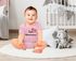 Baby Body mit Wunschtext bedrucken lassen eigene Worte eigener Text personaliert kurzarm Bio Baumwolle SpecialMe®preview