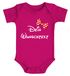 Baby Body mit Wunschtext bedrucken lassen eigene Worte eigener Text personaliert kurzarm Bio Baumwolle SpecialMe®preview