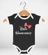 Baby Body mit Wunschtext bedrucken lassen eigene Worte eigener Text personaliert kurzarm Bio Baumwolle SpecialMe®preview