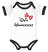 Baby Body mit Wunschtext bedrucken lassen eigene Worte eigener Text personaliert kurzarm Bio Baumwolle SpecialMe®preview